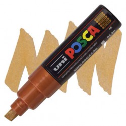 ΜΑΡΚΑΔΟΡΟΣ POSCA PC-8K ΜΕΤΑΛΛΙΚΟ ΜΠΡΟΝΖΕ ΜΑΡΚΑΔΟΡΟΣ POSCA PC-8K ΜΕΤΑΛΛΙΚΟ ΜΠΡΟΝΖΕ